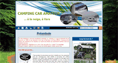 Desktop Screenshot of camping-car-amateur.org